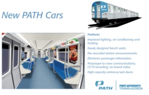 The New PATH Train cars